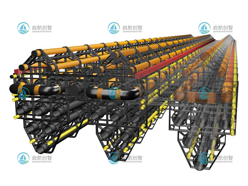 D適用于較為惡劣風(fēng)浪、涌浪、混合浪海域，同時適用于對減浪、減流有較高需求的海域，例如游艇碼頭、水上樂園等，可根據(jù)海域條件設(shè)計(jì)雙排、多排及多排組合等。.jpg